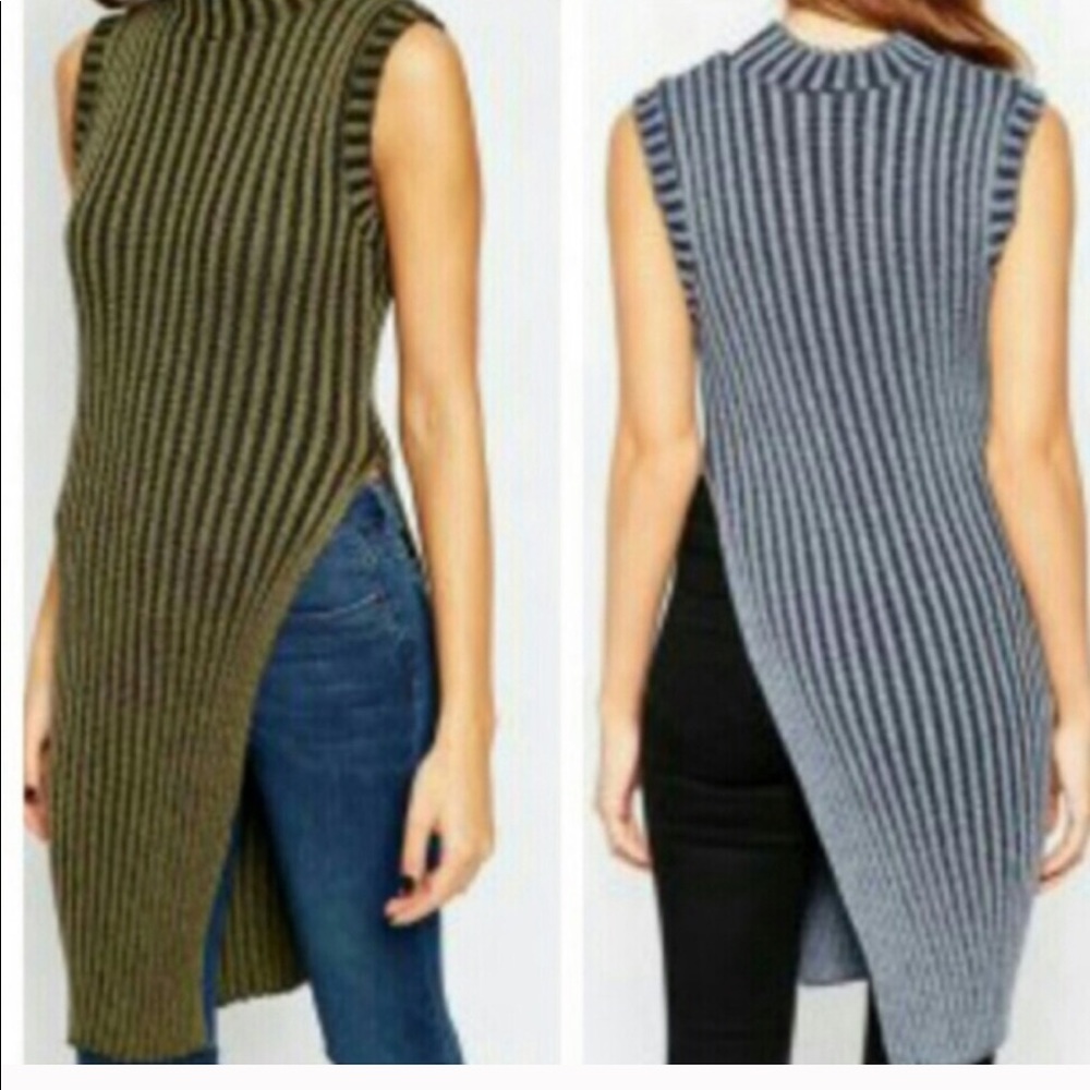 Sleeveless sweater